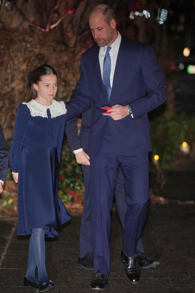 Kate i William z dziećmi na świątecznym koncercie