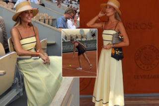 Rozenek pojawiła się na turnieju tenisowym Roland Garros. Francja elegancja!