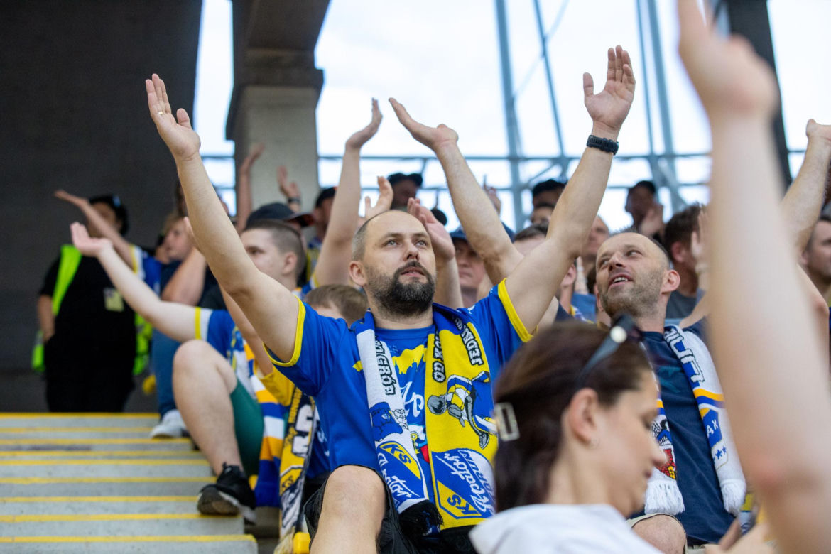 PRES Grupa Deweloperska Toruń - Gezet Stal Gorzów, zdjęcia kibiców i zawodników z meczu 13. kolejki PGE Ekstraligi