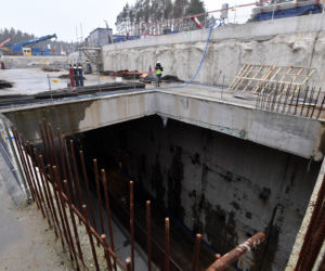 Świnoujście:Budowa tunelu 