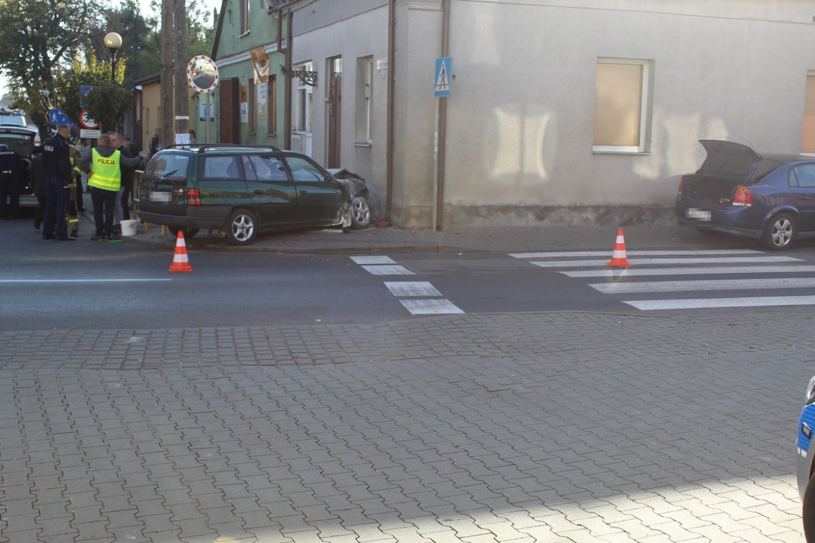 Pijana matka spowodowała kolizję. Zamieszanie w Brześciu Kujawskim