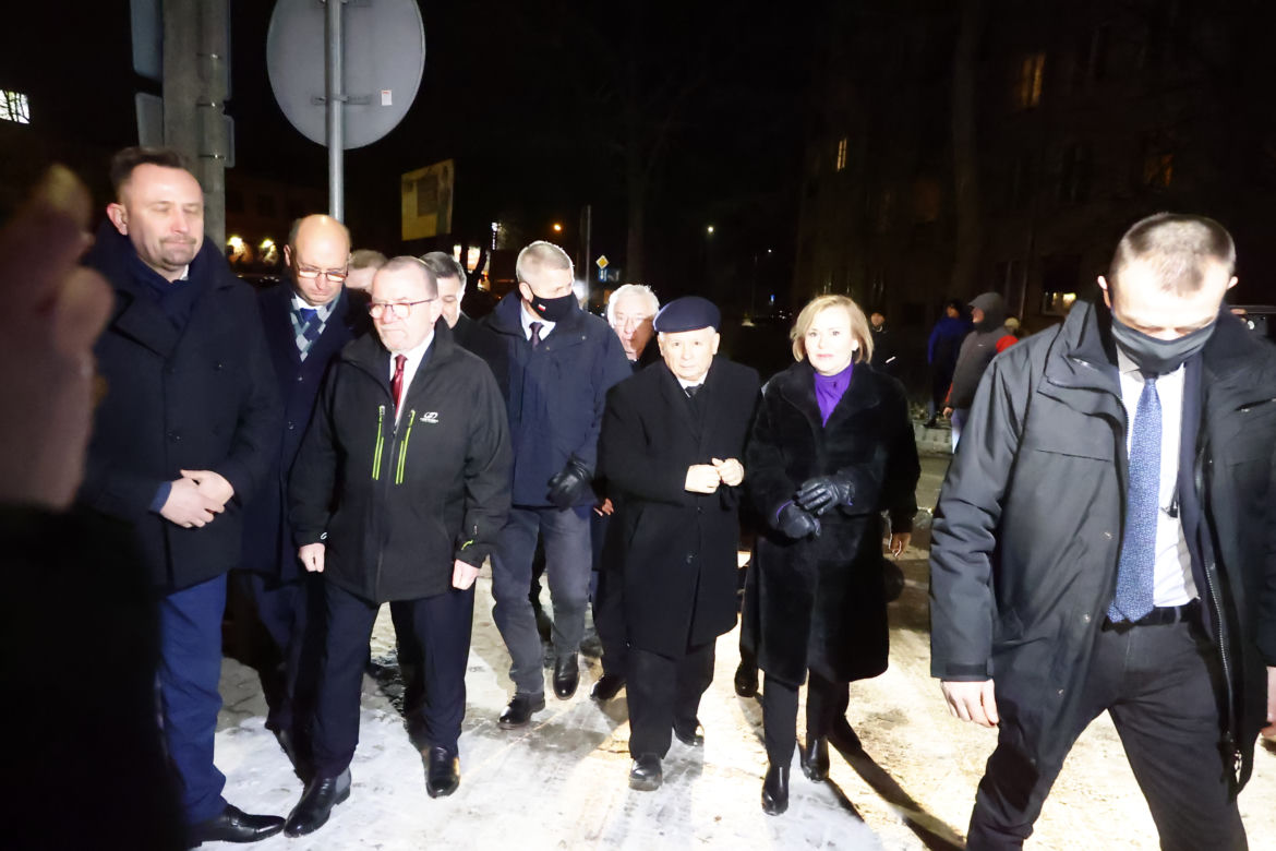 Jarosław Kaczyński w Starachowicach