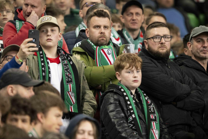 Legia Warszawa - Górnik Zabrze: Zdjęcia kibiców i zawodników z meczu 28. kolejki PKO BP Ekstraklasy