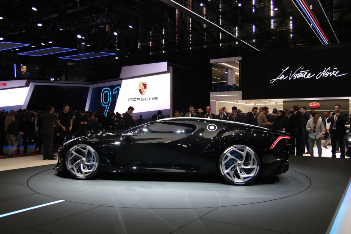 Bugatti La Voiture Noire na Geneva Motor Show 2019