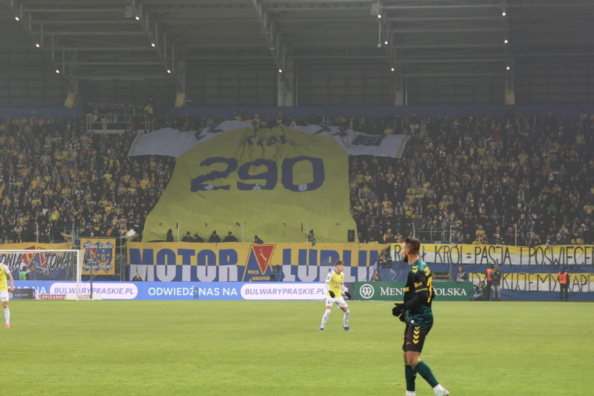„Motor United, auuu!”. Pożegnali byłego kapitana Motoru Lublin zwycięstwem w starciu z GKS-em Katowice