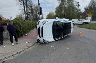 Wypadek w miejscowości Bońki (25.04.2026)