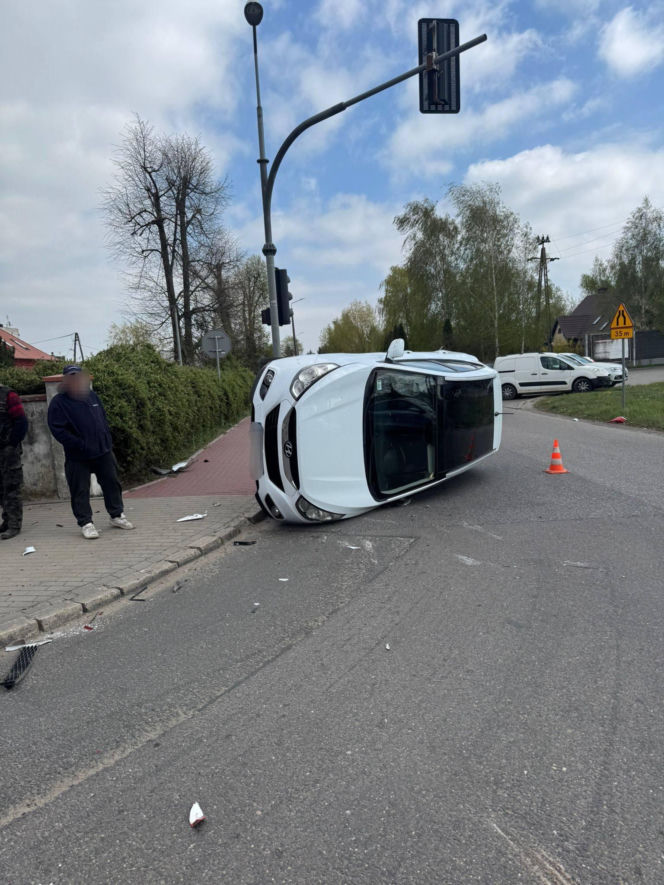Wypadek w miejscowości Bońki (25.04.2026)