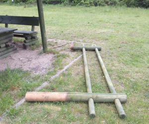 Wandale zniszczyli miejsce postojowe w Kadynach