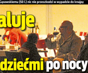 Baluje z dziećmi po nocy