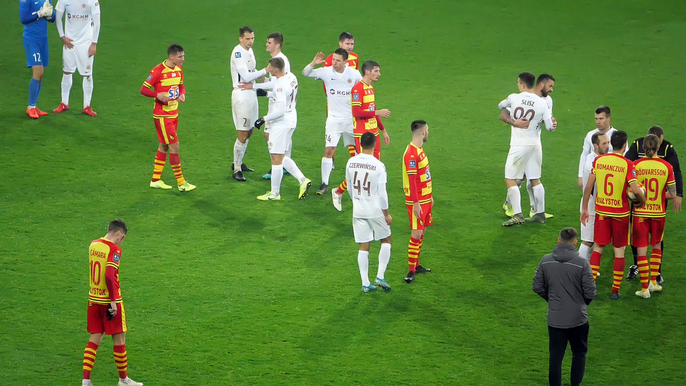 Jagiellonia Białystok - Zagłębie Lubin 0-1   data:2019-12-07