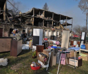 Tragiczny pożar w Kamieniu Pomorskim