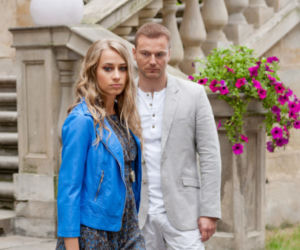 JULIA, odc. 156. Julka (Julia Rosnowska) i Janek Janicki (Krystian Wieczorek)