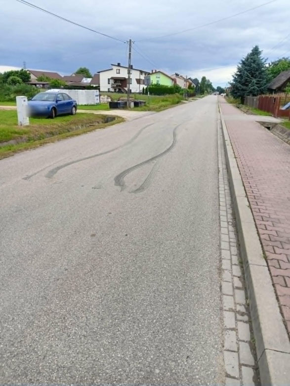 Drift BMW w gminie Mirzec
