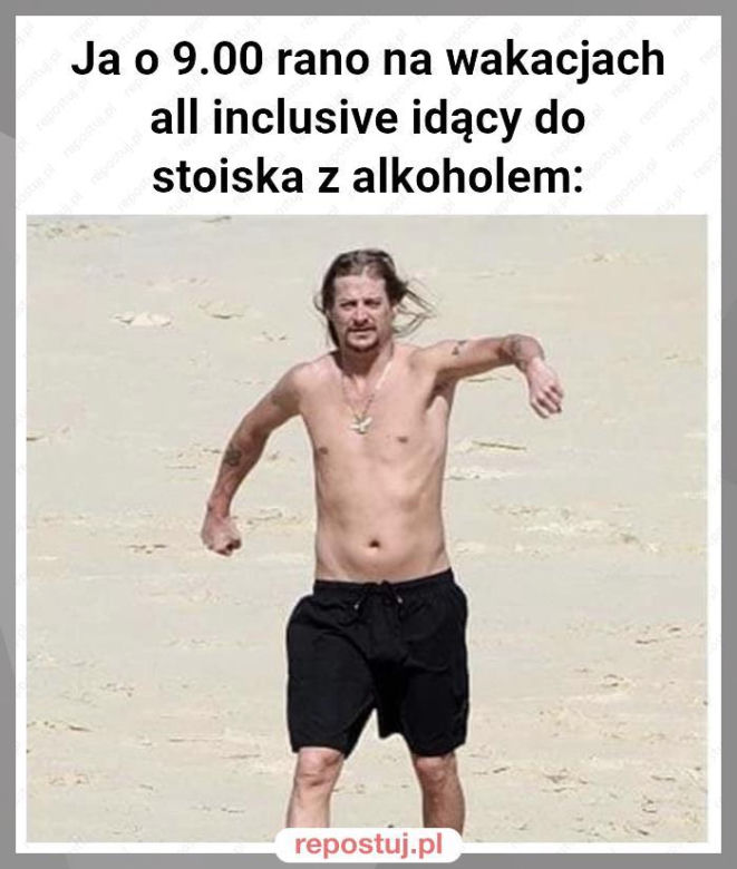Wakacje all inclusive. Oto najlepsze memy tego lata!