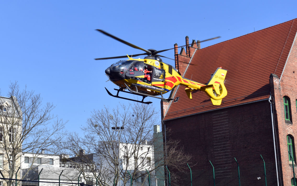 Pożar przy ul. Jagiellońskiej