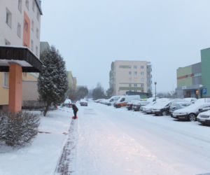 Zima na ulicach Białegostoku 7.12.2018