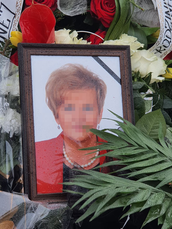 Zdjęcie zmarłej 