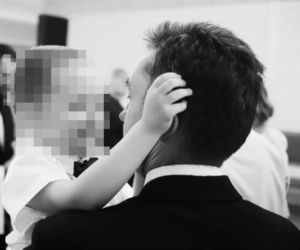 Przemyśl. Podpalił się pod sądem. Walczył o córkę [GALERIA]