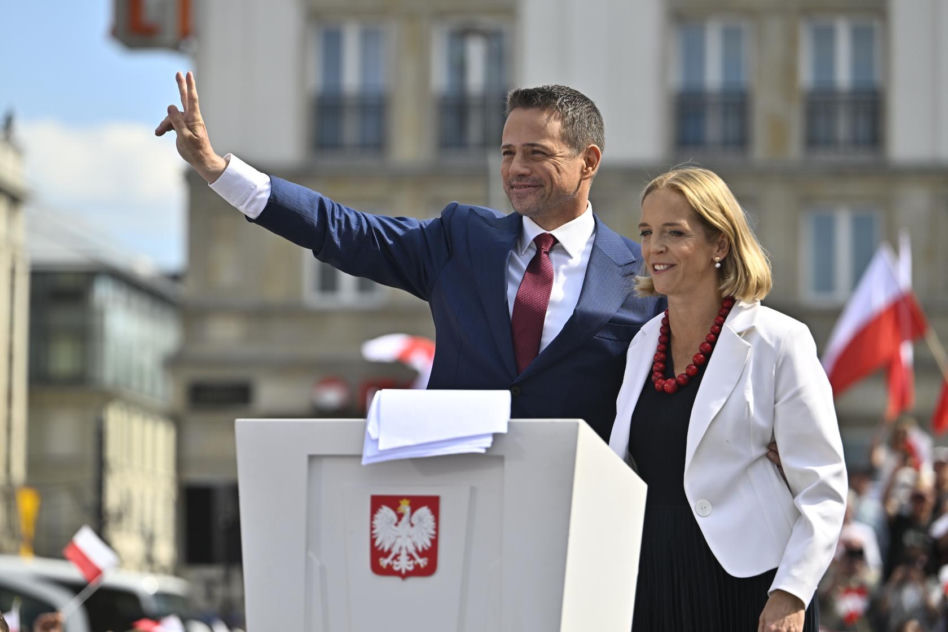 Rafał Trzaskowski z żoną