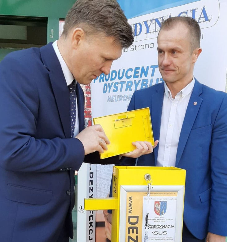 Dezynfekatory trafiły do powiatu radomskiego