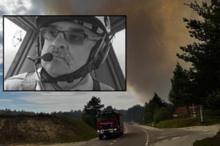 Poruszające pożegnanie pilota Dromadera. Andrzej Gawron żył swoją pracą i pasją