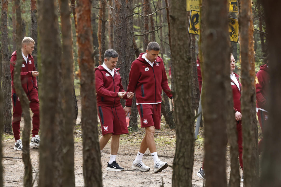 Kadra poszła na spacer przed Ligą Narodów