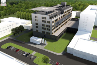 Pięciopiętrowy szpital z lądowiskiem dla helikoptera. Studenci UMK będą mieli więcej miejsca na naukę [AUDIO]
