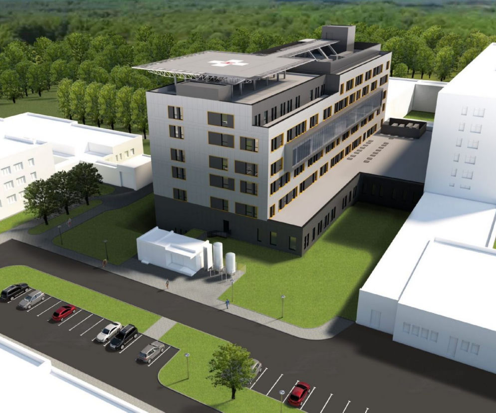 Pięciopiętrowy szpital z lądowiskiem dla helikoptera. Studenci UMK będą mieli więcej miejsca na naukę [AUDIO]