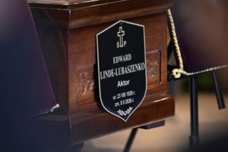 Pogrzeb Edwarda Linde-Lubaszenki