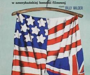 Plakat ze starego filmu amerykańskiego