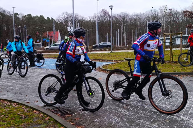 Noworoczny rajd rowerowy