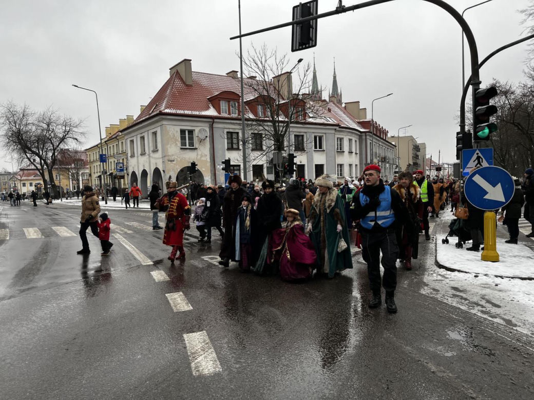 Orszak Trzech Króli 2025 na ulicach Białegostoku