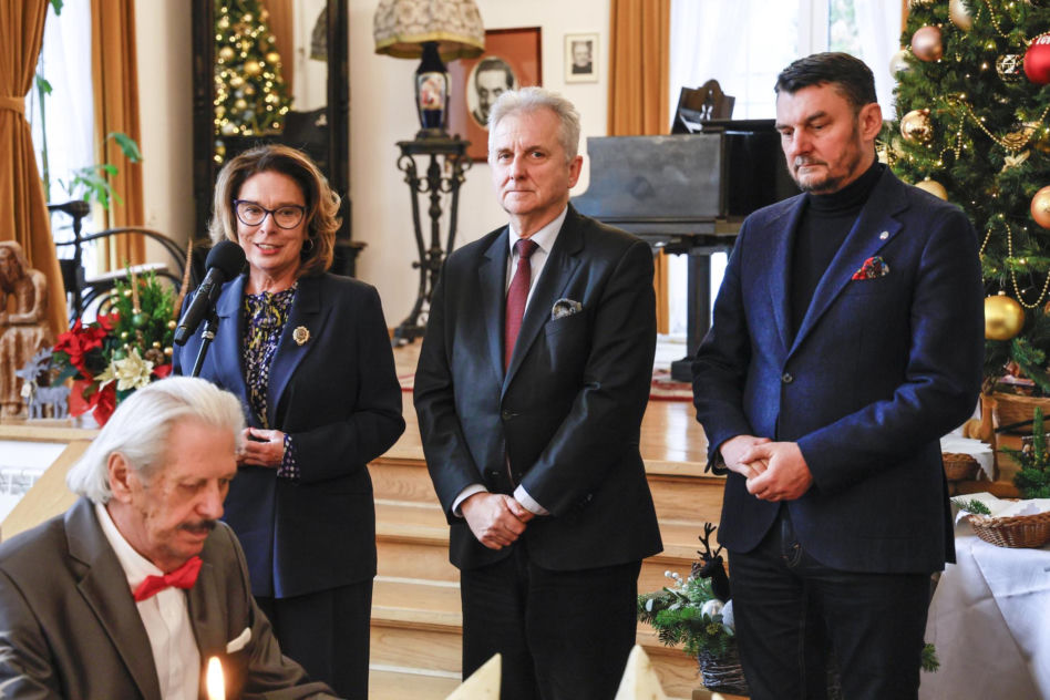 Wzruszająca wigilia w Skolimowie. Niespodziewani goście!