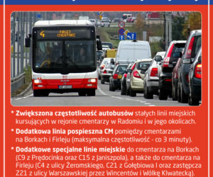1 listopada komunikacja miejska będzie BEZPŁATNA! Sprawdź, jak dojechać na cmentarze [MAPY]