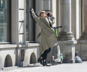 Magdalena Cielecka walczy z wiatrem