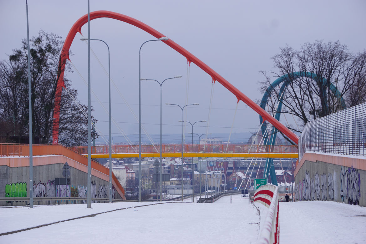 Trwa naprawa mostu Uniwersyteckiego w Bydgoszczy [ZDJĘCIA]