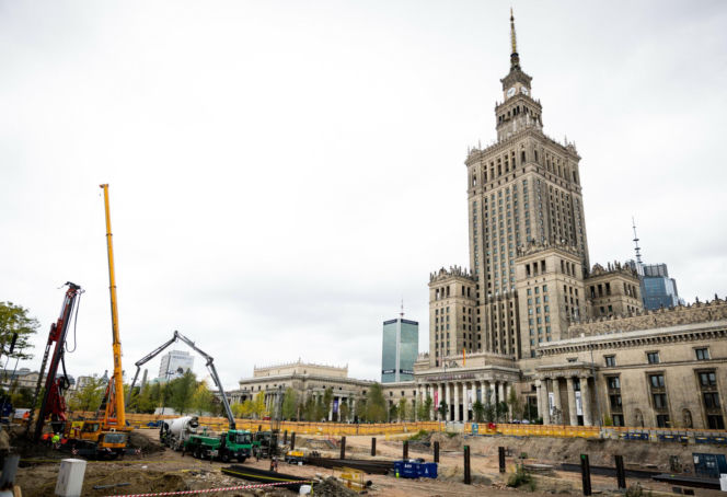 Budowa TR Warszawa