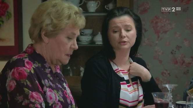 M jak miłość po wakacjach 2016. Teresa Zarzycka (Jowita Budnik), Barbara Mostowiak (Teresa Lipowska)