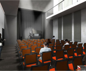 Centrum Multimedialne przy ul. Moniuszki - wnętrze audytorium