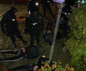 Pseudokibice z Tarnowa protesty chcieli wykorzystać do wszczęcia awantury