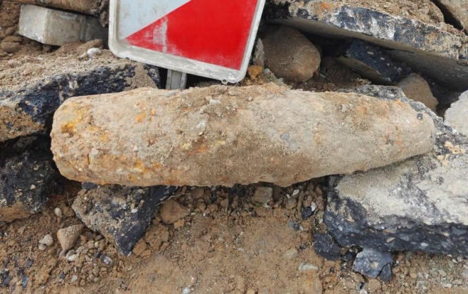 Niewybuchy z wojennych czasów znowu znaleziono w Nowym Sączu