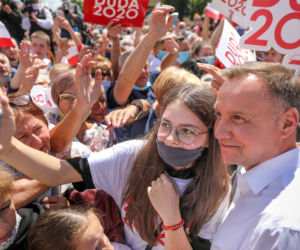 Andrzej Duda odwiedził Olkusz na kampanijnej trasie
