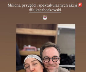 Barwy szczęścia nowy sezon po wakacjach. Celina (Orina Krajewska), Majak (Łukasz Borkowski) na planie