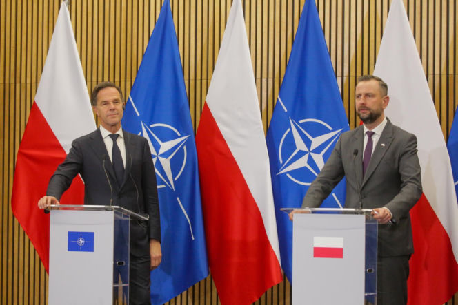 Szef NATO na mazurskim poligonie. Mark Rutte ostrzegł Putina: „Jesteśmy zjednoczeni i gotowi