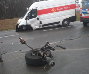 Niebezpiecznie pod Olsztynem! Kolizje w Dywitach na DK51
