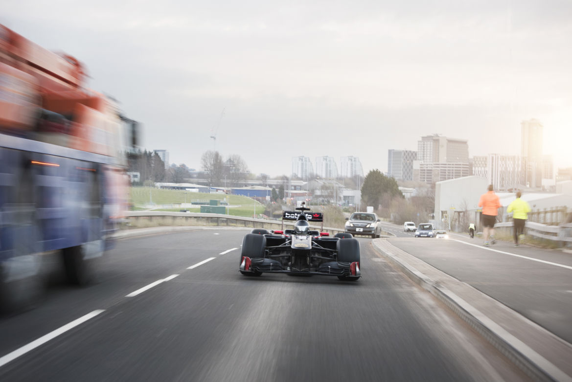 2011 Sauber C30 F1 na Gumball 3000