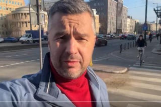 Kuriozalne sceny z Michałem Rachoniem. Policja w akcji!