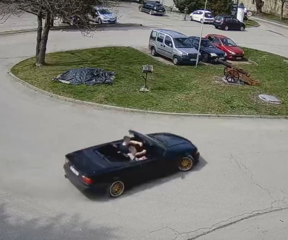 Niebezpieczne popisy kierowcy BMW