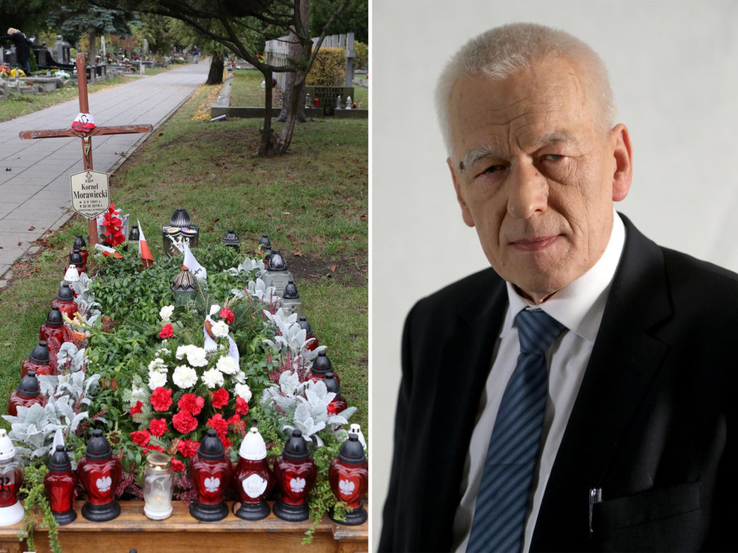 Grób Kornela Morawieckiego. Ten widok chwyta za serce