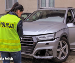 Kradzione Audi SQ5 odzyskane